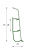 Плинтус пластиковый DECONIKA  выс.85мм  с кабель-каналом Сосна оливье, дл.2,2м