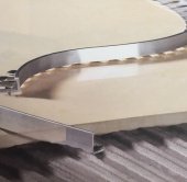 Г-образный профиль для плитки внешний гибкий матовое бронза 10мм / 12мм, длиной 2,7м