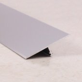 Т-образный профиль стык серебро матовое 40мм, длиной 2,7м