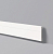 Плинтус напольный  FD2  Белый, выс.:110мм, толщ.15мм, дл.:2м 