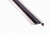 Порог-угол с резиновой вставкой  Серебро, дл.1.33м